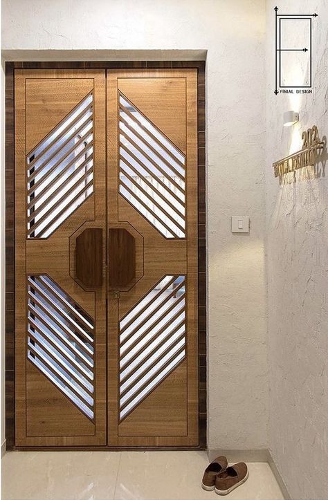 Double Door Safety Door Design, Metal Safety Door Design Entrance For Flat, Safety Double Door Design Entrance, Double Door Design Wood Jali, Indian Main Door Designs, House Temple, Safety Doors, Jali Door, Jalli Design