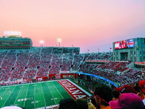 sunset, indiana university, iu, indiana, college, vsco, aesthetic, party, tailgate, football Indiana University Aesthetic, Indiana Bloomington, Romanticizing College, Iu Bloomington, Travel Indiana, College Pics, Indiana Football, College Core, Iu Aesthetic