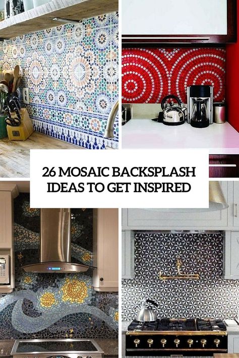 26 Bold Mosaic Kitchen Backsplashes To Get Inspired Kitchen Backsplash Mosaic Ideas, Mosaic Kitchen Tiles Backsplash Ideas, Tile Under Kitchen Island, Colorful Backsplash Kitchen, Mosaic Kitchen Backsplash Ideas, Mosaic Tiles Kitchen Backsplash, Colorful Kitchen Backsplash, Kitchen Backsplash Mosaic, Diy Mosaic Tiles