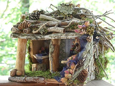 Casa Fantasy, Gnome Home, Fairy Home, Faeries Gardens, Fairy Furniture, Mini Fairy Garden, Gnome House, Fairy Garden Houses, Woodland Fairy