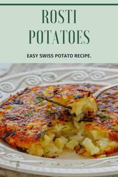 Swiss Rosti, Rosti Potatoes, Recipes Side Dishes, Recipe Potato, Easy Potato Recipes, Potato Recipes Side Dishes, Veg Dishes, Potato Sides, Potato Recipe