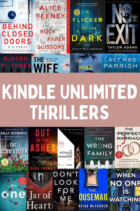 Psychological Thriller Books Kindle Unlimited, Best Kindle Unlimited Books 2023, Kindle Unlimited Books Best Thriller, Really Good Books To Read, Kindle Unlimited Recommendations, Booktok Thriller, Kindle Unlimited Books Best, Thriller Book Recommendations, Best Psychological Thrillers Books