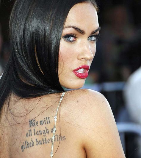 Top 7 Megan Fox’s Tattoos And Their Meanings Megan Fox Hands, Megan Fox Tattoo, Fox Tattoo Meaning, Marilyn Monroe Tattoo, Fox Tattoo Design, Brian Austin Green, Fox Tattoo, Most Popular Tattoos, Tattoo Meaning