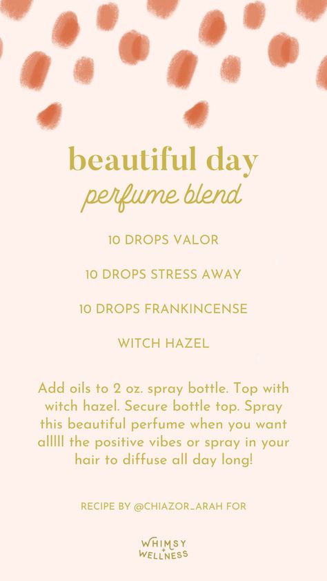 Emily Sue, Essential Oil Perfume Spray, Sleep Roller, Valor Essential Oil, Essential Oil Perfumes Recipes, Immunity Boost, Homemade Perfume, Essential Oil Diffuser Blends Recipes, Oils For Sleep