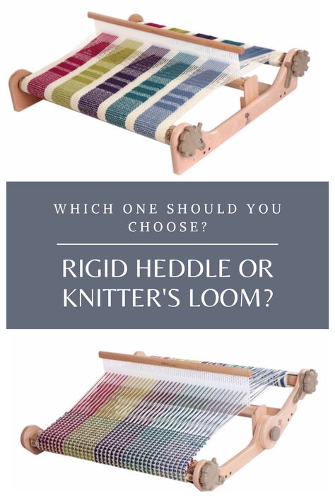 Join Kate Sherratt from Ashford as we discuss the differences and similarities between the knitter's and rigid heddle loom. Ashford Rigid Heddle Loom, Ashford Loom, Rigid Heddle Weaving Projects, Rigid Heddle Weaving Patterns, Loom Scarf, Rigid Heddle Loom, Inkle Loom, Rigid Heddle Weaving, Heddle Loom