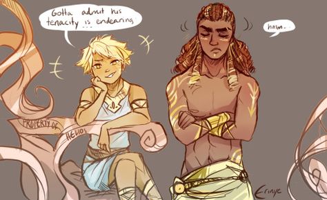 Dumb dump — skippercifer: solluxismsnowaifu: ... Cartoon Books, Trials Of Apollo, Greek Mythology Art, Ancient Mythology, Lgbt Art, Mythology Art, Greek Myths, Heroes Of Olympus, Percy Jackson And The Olympians