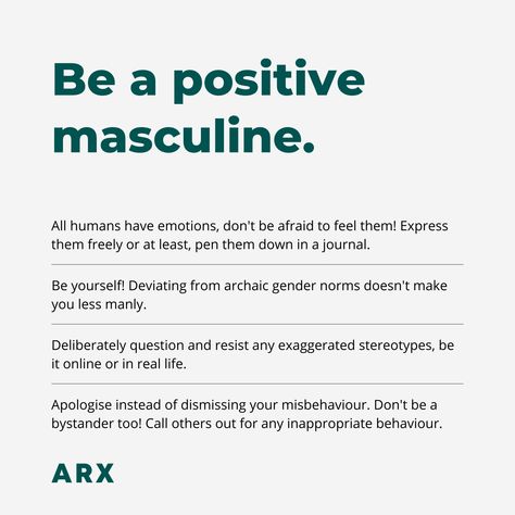 "Man up." We've heard this all too often, but what does it actually mean to be a man? It's a simple question, but one that many men have been grappling with. Today, let's redefine maleness and masculinity. Unlike the narrow representation portrayed by media, you don't have to be strong, stoic and independent to be a man. Instead, being a true man is to be unapologetically you. Swipe to read more on how you can transform yourself into a true man. — 📷: Illustrations by Jean Malgré Moi Positive Masculinity, Life Advice Quotes Inspiration, Life Advice Quotes, Transform Yourself, Gender Norms, Mean To Be, Be A Man, Get My Life Together, Masculine Men