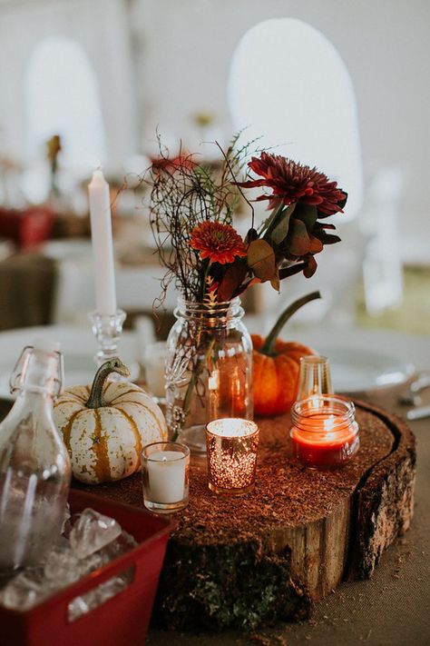 Fall Wedding Tables, Pumpkin Wedding, Unique Wedding Flowers, Fall Wedding Centerpieces, Rustic Fall Wedding, Wedding Floral Centerpieces, Pumpkin Centerpieces, Fall Wedding Decorations, Flower Centerpieces Wedding