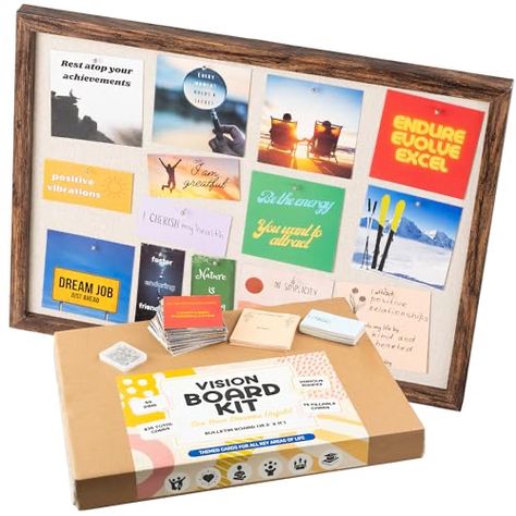 Vision Board Kit, Bulletin Board Decor, Memo Board, Cork Board, Dream Job, Goal Setting, School Supplies, Cork, Dreaming Of You