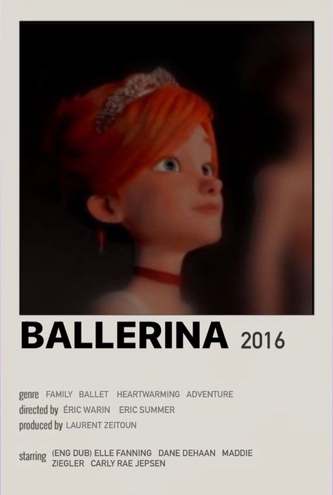 Ballerina Movie Poster, 777 Art, Ballerina Movie, Ballet Movies, Poster Polaroid, Polaroid Movie Poster, See Movie, Film Serie, Minimalist Poster