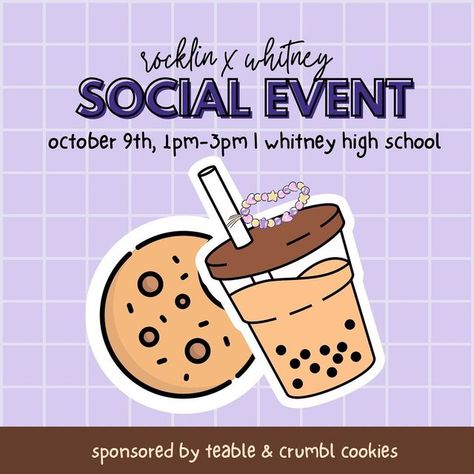 Key Club Service Projects, School Clubs Ideas, Social Event Ideas, Key Club, Crumbl Cookies, Making Friendship Bracelets, Flyer Ideas, School Clubs, Club Flyers