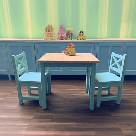 Preschool Playroom, Pine Table And Chairs, Modern Wooden Furniture, Kids Wooden Table, Preschool Furniture, Toddler Table And Chairs, Toddler Table, Childrens Table, Pine Table