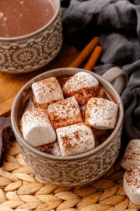 10-Minute Mexican Hot Chocolate Spicy Hot Chocolate Mix Recipe Dry, Chili Hot Chocolate, Fun Hot Chocolate Recipes, Indian Hot Chocolate, Authentic Mexican Hot Chocolate, Mexican Hot Cocoa Recipe, Flavored Hot Chocolate Recipes, Mexican Hot Chocolate Mix Recipe, Mexican Hot Cocoa