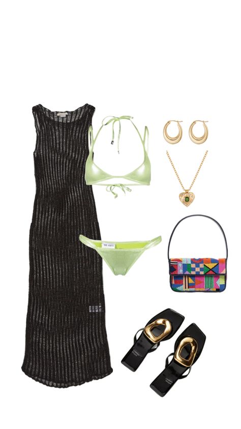 Yacht Party Outfit Summer, Yacht Party Outfit, Boat Beach, Statement Sandals, On A Yacht, Summer Party Outfit, Yacht Party, A Yacht, Statement Accessories