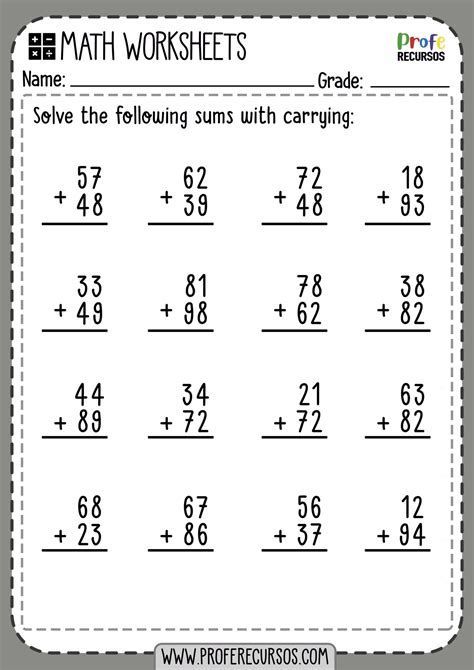 . Help your child learn addition with these fun and engaging worksheets. #math #kindergarten Addition Worksheets First Grade, Adding Worksheets, Worksheet For Class 2, Worksheets For Grade 1, Double Digit Addition, Worksheets For Class 1, Kindergarten Addition Worksheets, Math Addition Worksheets, First Grade Math Worksheets