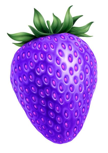 Purple Strawberry, Purple Png, Charleston Art, Strawberry Kitchen, Purple Vibe, Flowers Colorful, Fruit Photography, Strawberry Plants, Colorful Fruit