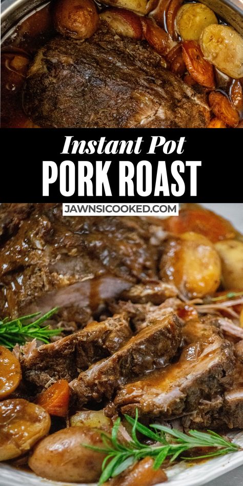 Instant Pot Roast, Rump Roast, Instant Pot Pot Roast, Classic Pot Roast, Pot Roast Recipe, Instant Pot Pork, One Pot Meal, Healthy Instant Pot Recipes, Carrots And Potatoes