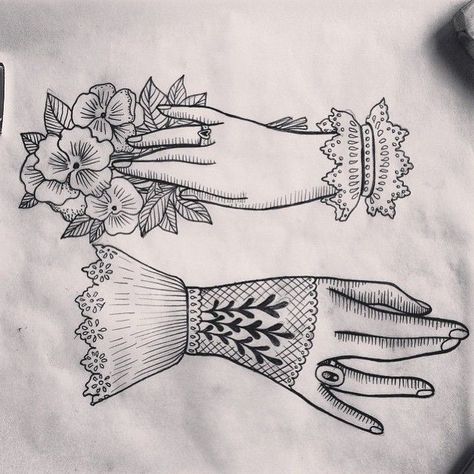 Victorian Hand Tattoo, Victorian Style Tattoos, Vintage Tattoo Sleeve, Victorian Tattoo, Lotusblume Tattoo, Victorian Paintings, Victorian Hand, Victorian Aesthetic, Desenho Tattoo