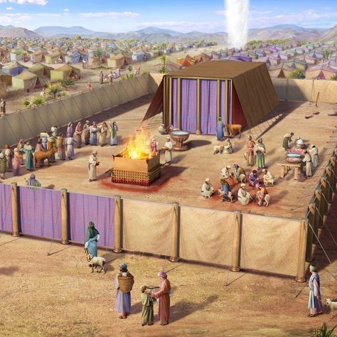 Tabernacle Of Moses, The Revelation Of Jesus Christ, Bible Photos, Bible Mapping, Bible Study Help, Bible Images, Bible Illustrations, Bible History, Bible Pictures