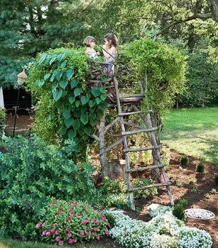 Magical Children's Garden Design Ideas 2021 | Family Food Garden Jardim Diy, Tower Garden, Children's Garden, Natural Playground, The Secret Garden, Food Garden, Garden Cottage, Farm Gardens, Gardening For Kids