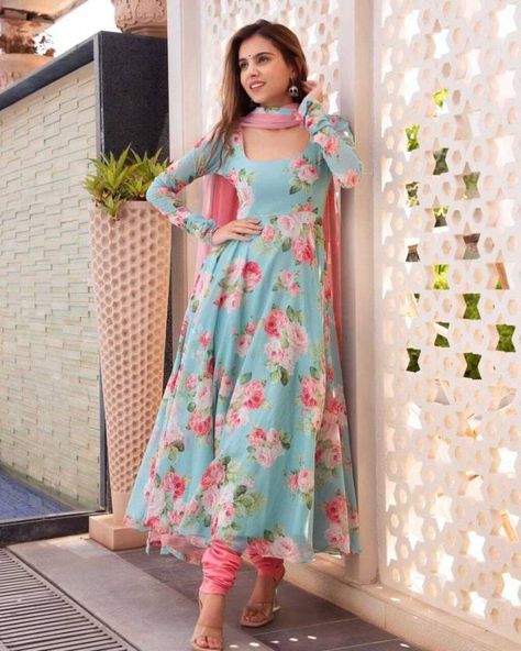 Frock Designs For Women, Chudidhar Designs, Shiva Tandav, Simple Kurta, Dust Bin, Simple Frock Design, Stylish Kurtis Design, Frock Designs, Organza Suits