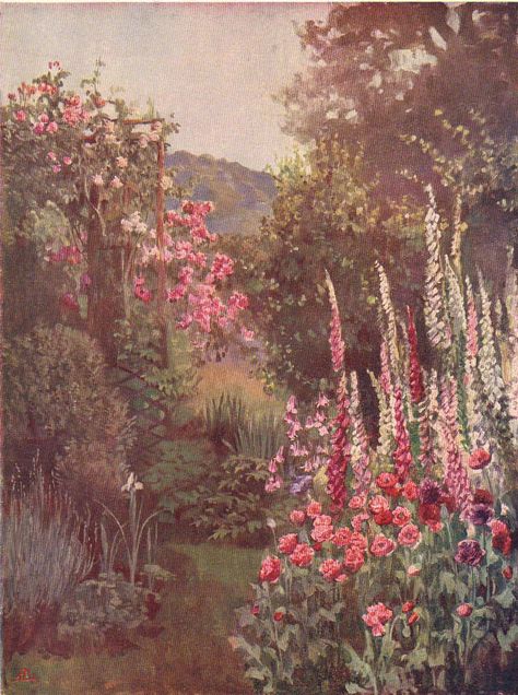 Like Real People Do Hozier Aesthetic, Elizabeth Aesthetic, Painting Garden, Fairy Wallpaper, Rennaissance Art, Garden Aesthetic, Garden Painting, Hozier, Victorian Art