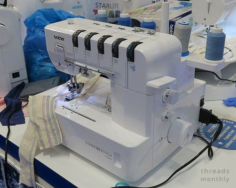 The Best Coverstitch Machines USA (an Owners Review) Coverstitch Machine, Learning To Sew, Needle Threader, Thread Spools, Sewing Diy, Best Budget, Sewing Tools, Learn To Sew, Working Area