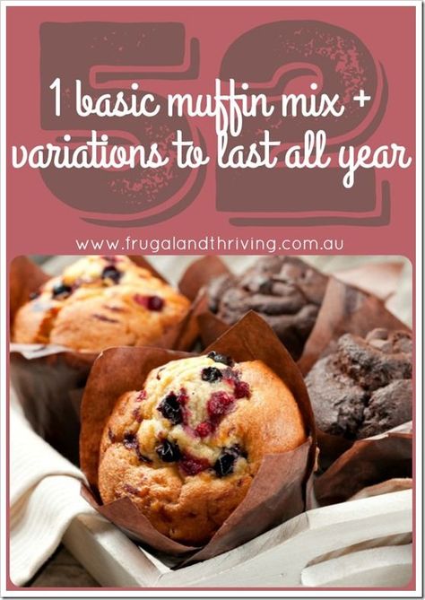 Basic Muffin Mix, Muffin Mix Recipe, Basic Muffin, Basic Muffin Recipe, Sweet Muffin, Brunch Recipe, Pies Maker, Muffin Tin Recipes, Homemade Muffins