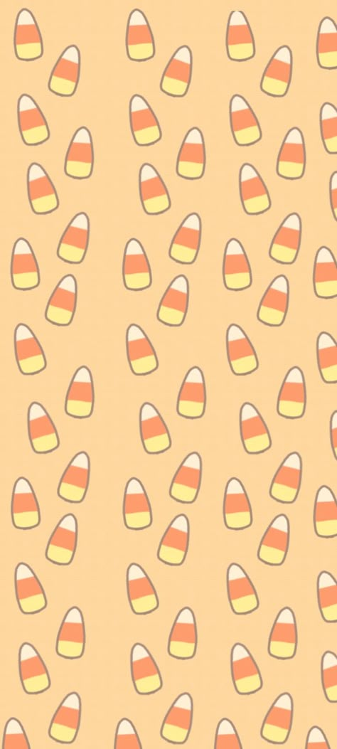 Candy corn wallpaper I drew! Candy Corn Backgrounds Wallpapers, Candy Corn Color Palette, Candy Corn Background, Pastel Halloween Background, Candy Corn Aesthetic, Candy Corn Wallpaper, Halloween Core, Pretty Phone Backgrounds, Autumn Phone Wallpaper