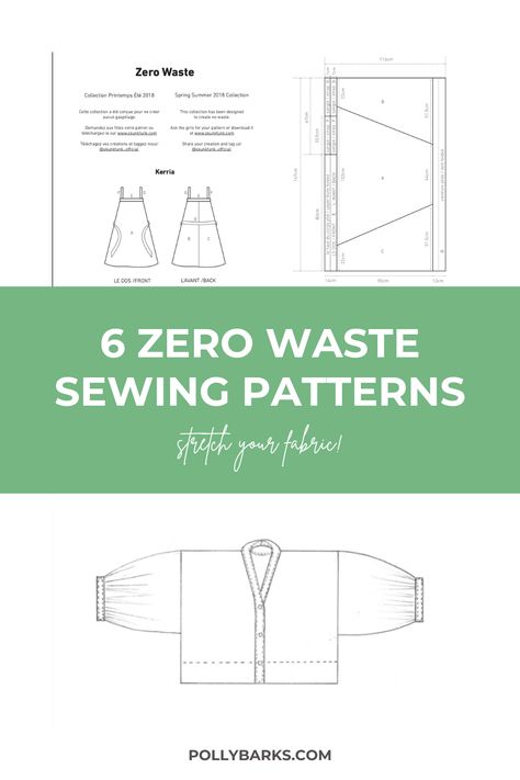 6 zero waste sewing patterns Zero Waste Gather Dress Pattern, Zero Waste Diy Sewing Patterns, Sewing Tunics Pattern Free, 0 Waste Pattern, No Waste Skirt Pattern, Zero Waste Patterns Free, Zero Waste Bag Pattern, Zero Waste Top Pattern, Japanese Sewing Patterns Free Tunics