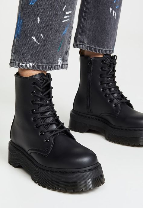 Jadon Boots, Dr Shoes, Vegan Boots, Aesthetic Shoes, Best Sneakers, Doc Martens, Platform Boots, Leather Slip Ons, Dr. Martens