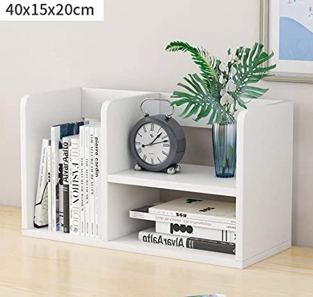 Kmai Home Desk Small Bookshelf Storage Shelf Table Shelf Beautiful and Good Looking Suitable for Living Room Bedroom Study Desktop Finish Decoration: Amazon.de: Küche & Haushalt Small Desk Shelf, Mini Desk Shelf, Small Desk Bookshelf, Book Shelf Ideas Bedroom Small Spaces, Diy Desk Shelf, Small Bookshelf Ideas, Bedroom Study Table, Bookshelf For Small Spaces, Bookshelves For Small Spaces