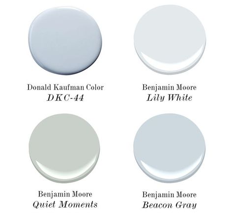 A few months ago we posted a round up of our favorite whites that we consistently specify for both our clients and ourselves and received lots and lots responses looking for advice or commenting on ou Best Light Blue Paint Colors, Beachy Paint Colors, Light Blue Paint Colors, Light Blue Paint, Interior Paint Colors For Living Room, Blue Painted Furniture, Interior Paint Colors Schemes, Light Blue Paints, Paint Color Schemes