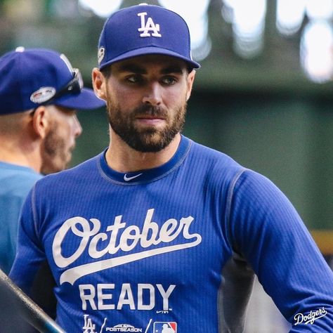 Chris Taylor Chris Taylor Dodgers, Dodgers Players, Let's Go Dodgers, Dodger Baseball, Justin Turner, Chris Taylor, Corey Seager, Baseball Guys, Dodgers Fan