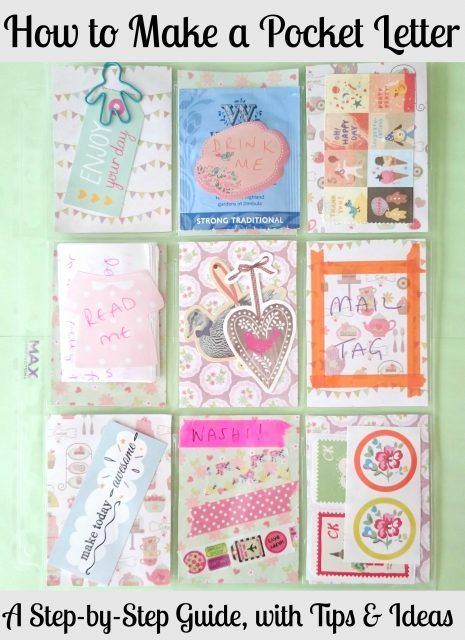 How to Make a Pocket Letter scrapbook tutorial Pocket Letters Tutorials, Happy Mail Inspiration, Snail Mail Inspiration, Pocket Letter Pals, Snail Mail Pen Pals, Room Decor Crafts, Home Decor Diy Crafts, Pocket Pal, Fun Mail