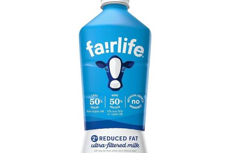 Is Fairlife Milk Healthy (Nutrition Pros and Cons)? Milk Nutrition, Lactose Free Milk, Milk Flow, More Protein, Less Sugar, Growth Hormone, Skim Milk, Milk Cans, Natural Sugar