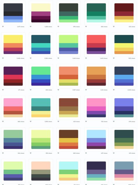 3 Way Color Combos, What Colors Look Good Together, Four Colour Combination, Complimentary Color Combinations, Combination Colors Design, 4 Colors That Go Well Together, What Colors Go Good Together, Gorgeous Color Palette, 7 Color Combinations