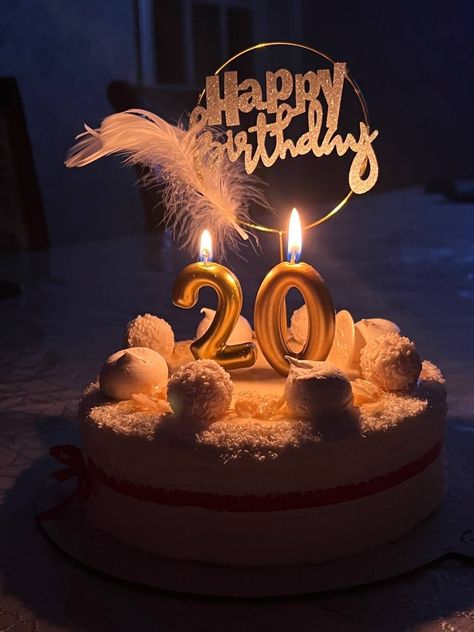 Aesthetic Birthday Cake Happy birthday 20th It’s My 20th Birthday, 20th Cake Birthday, Happy Birthday To Me 20 Years, Birthday Ideas For 20th Birthday, 20th Birthday Cake Ideas For Her, 20 Birthday Cake Aesthetic, 20birthday Ideas, 20 Th Birthday Cake Ideas, Happy Birthday 20th Birthday