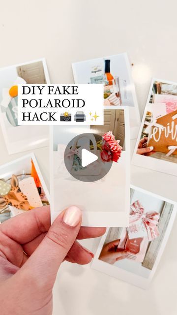 Shelby | Gift-in-a-Box Guide on Instagram: "I have a Polaroid printer and still use this hack 😂

This is a great option if you need a lot of Polaroid pictures for something or you want a custom size! 

Plus the photo quality is wayyyy better than the photo printer and you don’t have to pay a million dollars for the paper 😉

What you’ll do:
• Create a document that’s 4x6 inches
• Add 2 photo boxes that are 2x3 inches
• Position the photos where there’s white space on each of the sides (with extra white space at the bottom)
• Print at your photo printer of choice and cut!

Don’t get me wrong I still love my photo printer when I’m in a pinch or just want to print a quick gift tag but this is great any other time!

*SAVE this hack for the instructions

#diy #diyhack #lifehack #lifehack #easy Polaroid Photo Gift Ideas, Diy Polaroid Pictures, Polaroid Pictures For Him, Polaroid Pictures Ideas, Polaroid Printer, Polaroid Diy, Printing Photos, Photo Boxes, A Million Dollars