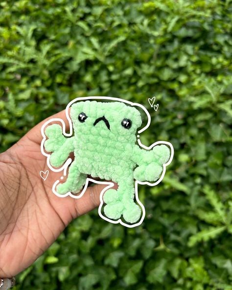 Pocket frog!!! This little guy was a pattern test by @crochetedbyklaudia !! The pattern drops very soon!!! . Feel free to always tag me in pattern tests!! . . . #patterntester #patterntesting #patternrelease #frog #pocketfrog #crochetfrog #crochet #crocheting #crochetaddict Pocket Frogs, Crochet Frog, A Pattern, Feel Free, Feelings, Crochet, Pattern, Quick Saves