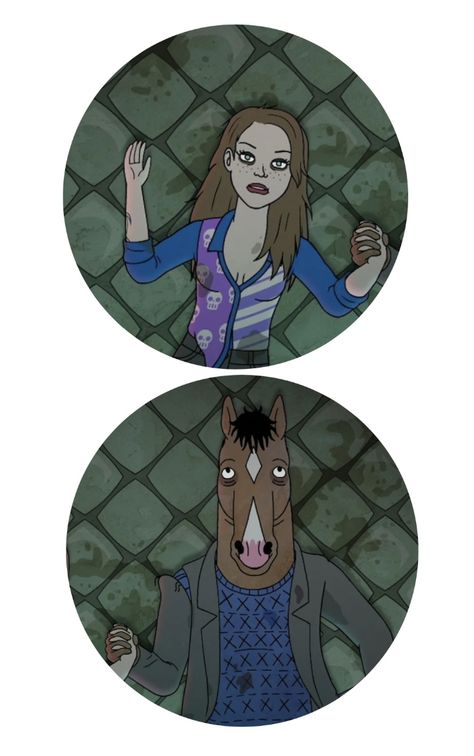 Sara Lynn Bojack Icon, Matching Pfps Bojack Horseman, Bojack Horseman Scenes, Bojack Matching Pfp, Sarah Lynn Wallpaper, Bojack Horseman Profile Picture, Bojack And Sarah Lynn, Sara Lynn Bojack Horseman, Bojack Horseman Matching Pfp