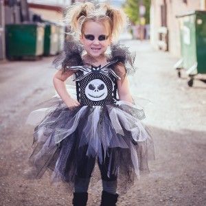 The Jack Skellington Tutu Costume is absolutely PERFECT�  for a spooky Halloween look! Your girl will be the hit of the costume party & with all her friends. Best of all – she will love YOU for finding the perfect costume! Jack Skellington Girl Costume, Disneyland Halloween Costumes, Toddler Girl Costume, Halloween Tutu Costumes, Toddler Costumes Girl, Halloween Tutu, Disneyland Halloween, Tutu Costumes, Craft Stuff