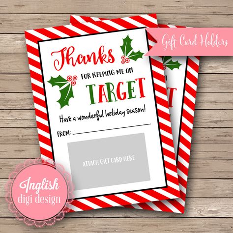 Printable 5x7 Holly Gift Card Holders, Merry Christmas, Happy Holidays, Teacher's Gifts - Holly Jolly Christmas - INSTANT DOWNLOAD by inglishdigidesign on Etsy https://www.etsy.com/listing/493180851/printable-5x7-holly-gift-card-holders Employee Holiday Gifts, Coffee Gift Card Holder, Gift Card Holder Printable, Coffee Gift Card, Holiday Gift Card Holders, Coffee Gifts Card, Thanks A Latte, Christmas Gift Card Holders, Holiday Gift Card