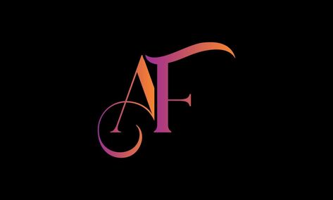 A And F Letter Together, Af Logo Design, Af Monogram, Af Logo, Ganpati Invitation Card, Alphabet Logo, Bts Wallpaper Desktop, New Images Hd, Wedding Logo Design