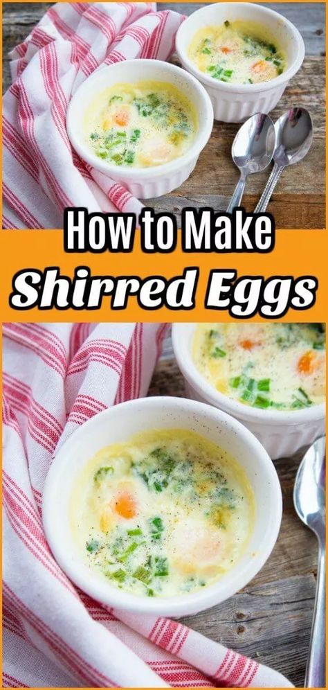 Ramkin Recipes, Ramekin Recipes, Hygge Recipes, Breakfast Cravings, Cook Oatmeal, Shirred Eggs, Ramekin Recipe, French Eggs, Breakfast Cooking