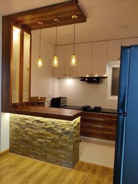 Model Dapur, Kitchen Bar Design, Desain Pantry, Kitchen Design Color, Kitchen Cupboard Designs, Modern Kitchen Cabinet Design, Kitchen Design Modern White, Kitchen Interior Design Decor, Modern Kitchen Design Open Concept