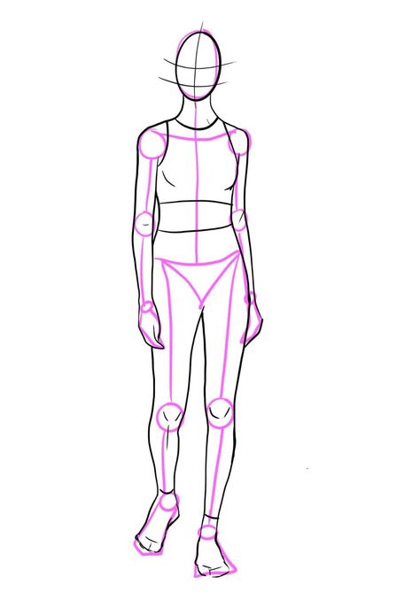 How To Draw People Standing, Body Reference Drawing Standing Straight, Standing Human Figure Drawing, Scared Standing Poses Drawing, Standing Menacingly Reference, Sketch Of Person Standing, Women Standing Drawing, Girl Standing Reference Drawing, Women Standing Poses Drawing