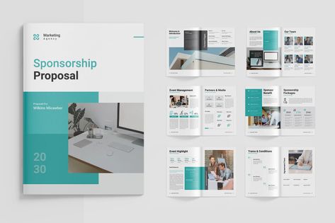 Sponsorship Proposal Template, Print Templates ft. event & startups - Envato Sponsorship Proposal Design, Event Sponsorship Proposal, Event Proposal Template, Best Brochure Design, Advertising Words, Event Proposal, Sponsorship Proposal, Event Sponsorship, Brochure Design Templates