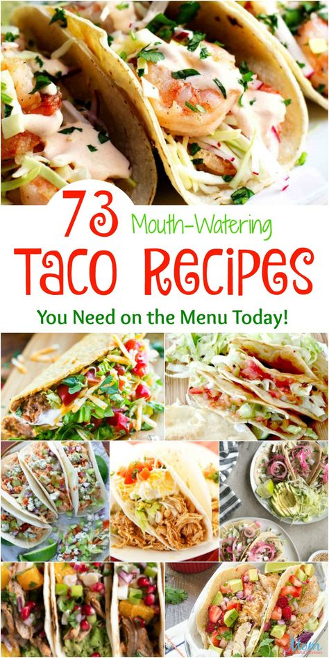 Taco Food Truck Menu Ideas, Street Taco Dinner Party, Homemade Tacos Recipe, Different Kinds Of Tacos, Creative Taco Ideas, Healthy Taco Ideas, Different Taco Ideas, Unique Taco Recipes, Taco Fillings Ideas