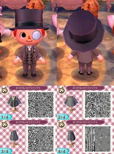 New Leaf ✂ Men's Fashion Animal Crossing New Leaf Qr Codes, Animal Crossing Qr Codes, Acnl Qr Codes, Motif Acnl, Leaf Man, Animal Crossing 3ds, Ac New Leaf, Leaf Animals, Animal Crossing New Leaf